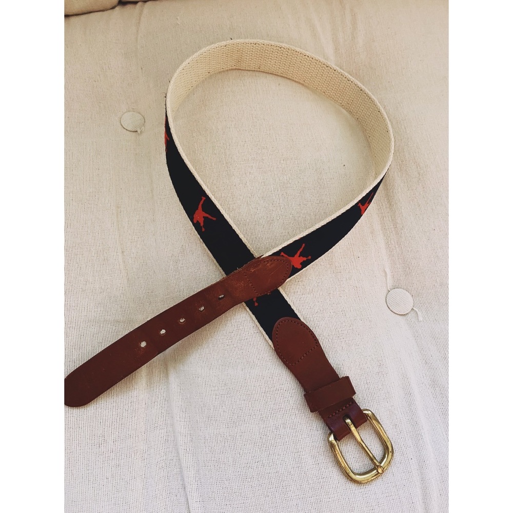 Leather Man lacrosse belt